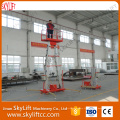 safe and stable 12m two column lift hydraulic lift platform